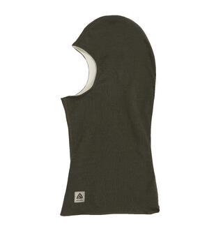 Balaclava 2-layer Olive/Nature Onesize